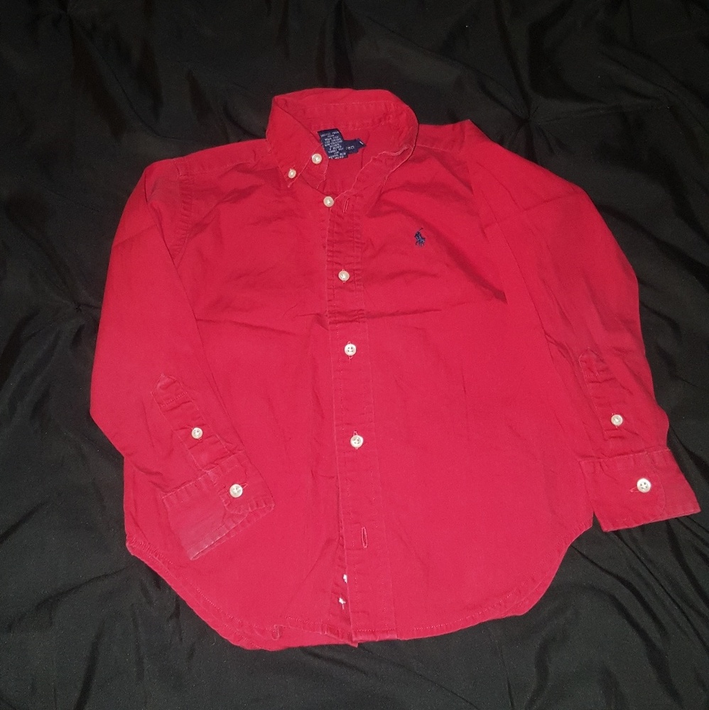 Toddler Red Polo by Ralph Lauren